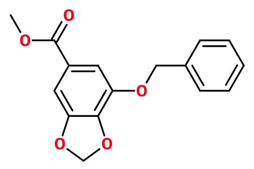 (image for) MCYB6711 Methyl 7-(phenylmethoxy)-1,3-benzodioxole-5-carboxylate